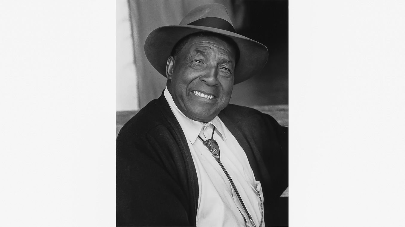 Blues guitarist and singer John Jackson